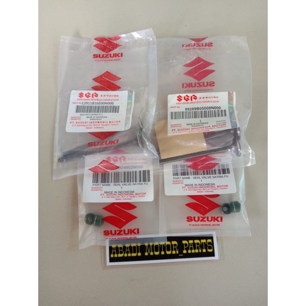 PAYUNG KLEP 1 SET IN EX+SEAL KLEP SATRIA FU KARBU/ORI SGP