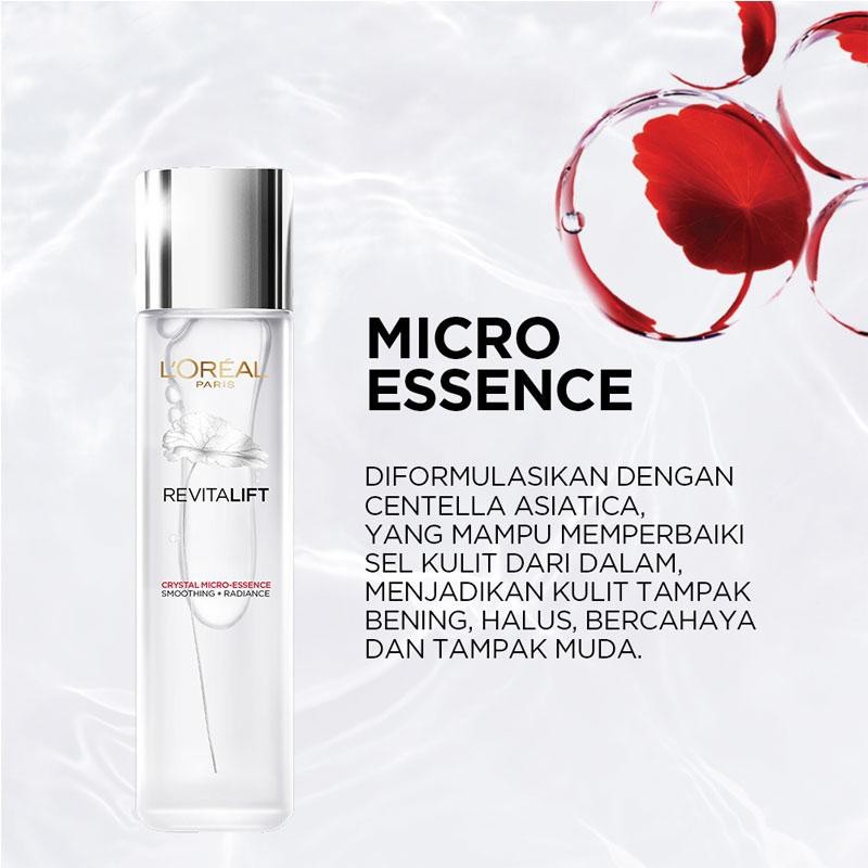 L'OREAL / LOREAL SKINCARE SERIES ( REVITALIFT EYE SERUM / REVITALIFT MICRO ESSENCE / SERUM HYALURONIC ACID / UV DEFENDER SPF 50 )