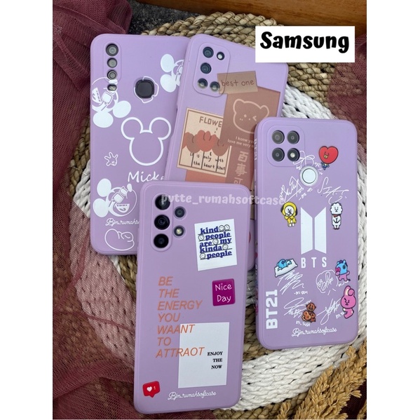 CASE LILAC ANDROID EDISI BJM_RUMAHSOFTCASE FOR SAMSUNG | A11/M11  A12/M12  A02s  A10s  A50s/A50/A30s