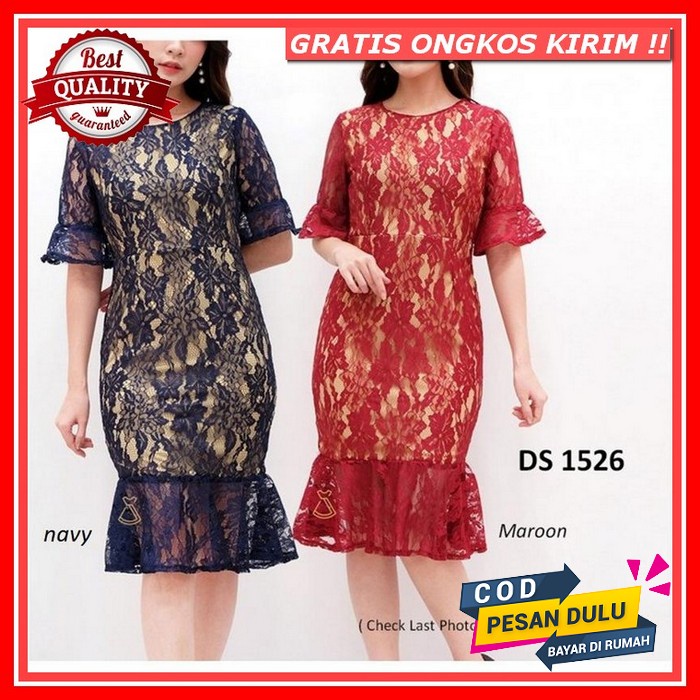 3019# Dress Rajut Import Premium Motif Kuda Baju Dres Natal Wanita Midi Deres Dress Imlek Dress Wani
