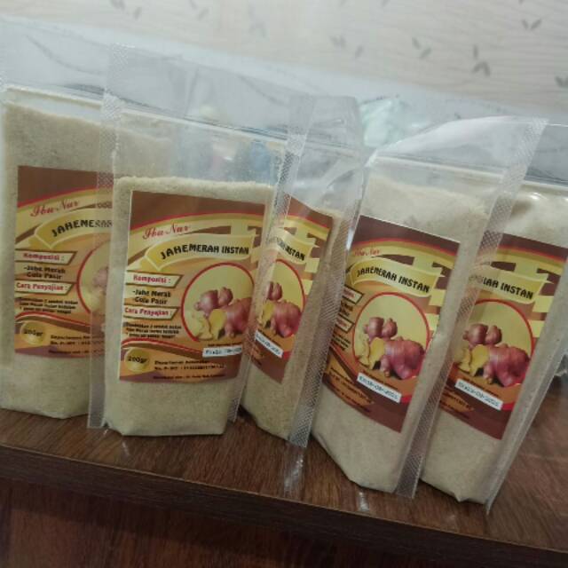 

Jahe Merah Instan Home Made Ibu Nur | Minuman Kesehatan|Minuman Instan|Jahe bubuk|Minuman alanabi