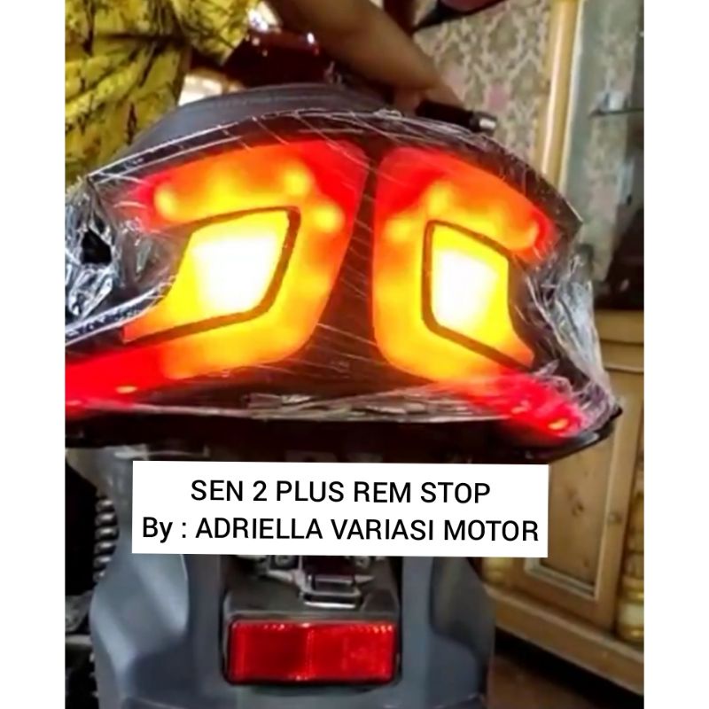 Lampu Stop Pcx 150 Lokal Led / Stoplamp Pcx Lokal / Lampu Stop Lamp Pcx Lokal Chems