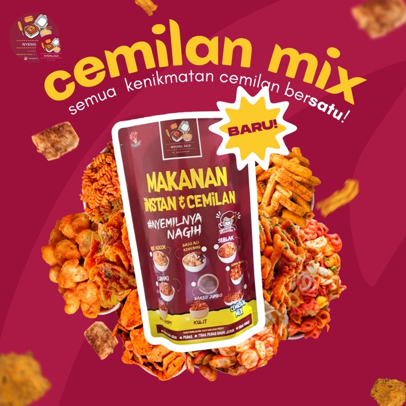 CEMILAN MIX 100 GRAM (KEMASAN BARU)