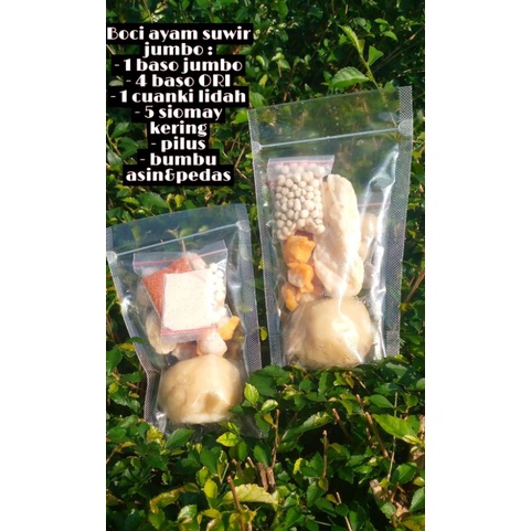 

Baso Aci ayam suwir jumbo HOMEMADE PROMO TERMURAH