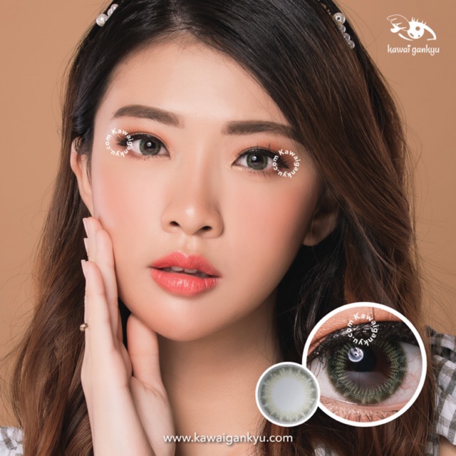 KawaiGankyu softlens - Princess Enpriss lighting green (1botol)