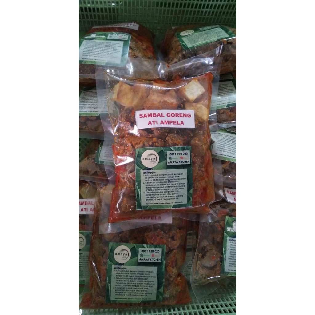 

Sambal Goreng Ati Ampela (Frozen) by Amaya Kitchen