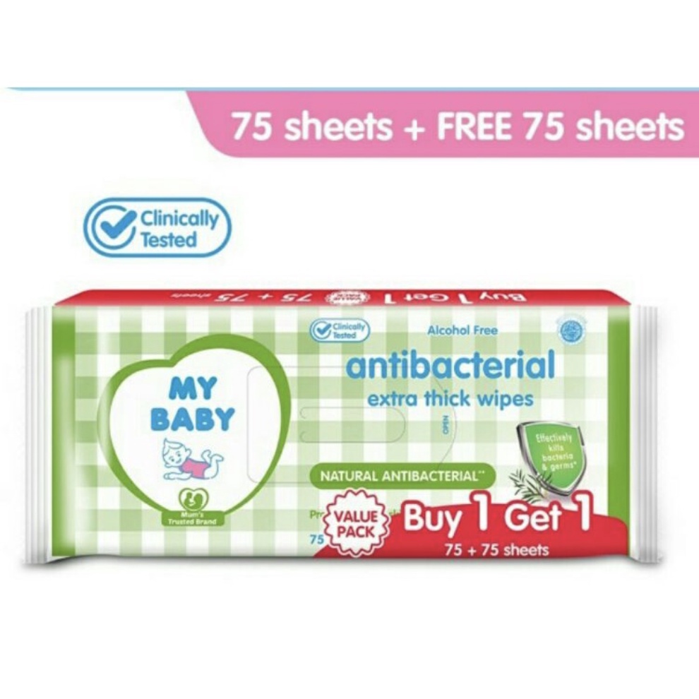 My baby Wipes [ 75 sheets + 75 Sheets]