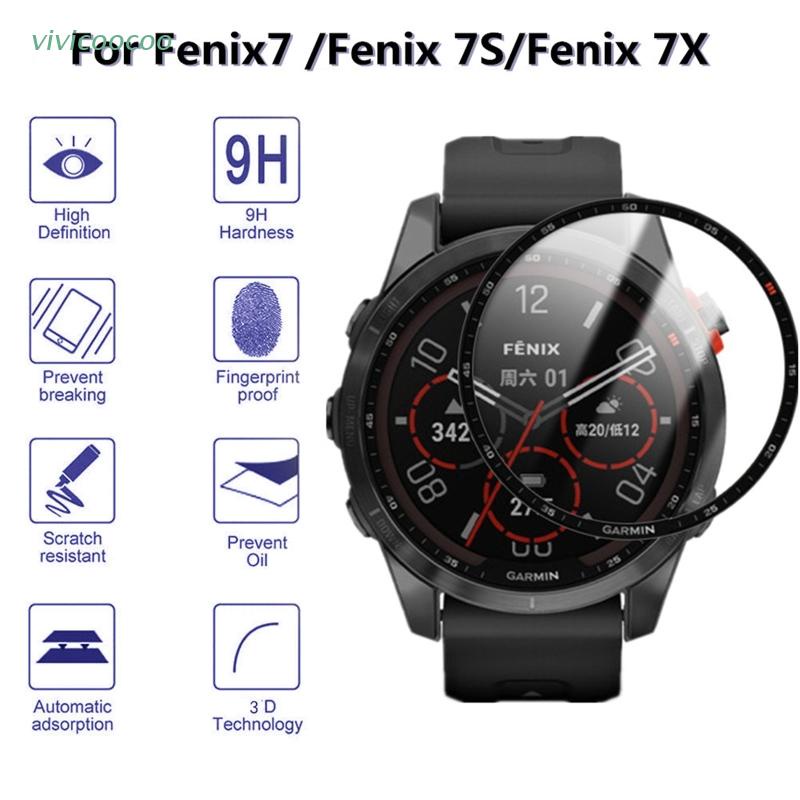 Vivi Film Pelindung Layar Smartwatch Garmin Fenix 7 / 7X / 7S Anti Gores