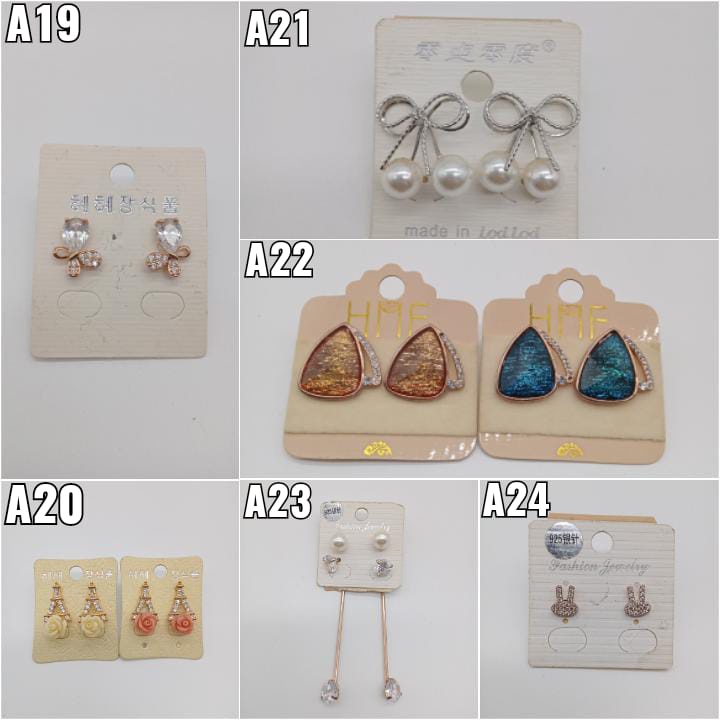 TERBARU Anting Fashion Wanita Korea Aksesoris TerMurah