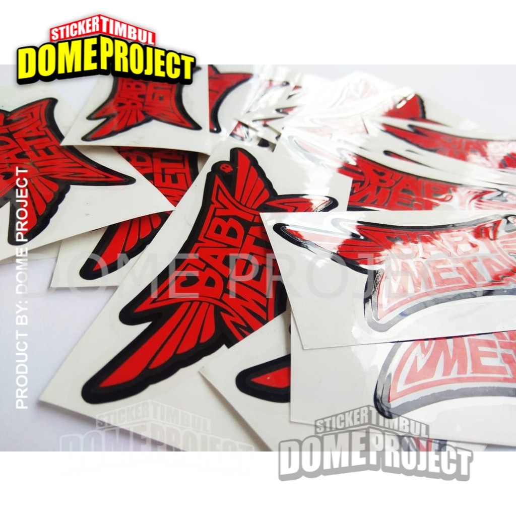 [BUY 3 GET 1] BABY METAL STIKER CUTTING STIKER MOBIL AKSESORIS BODY MOBIL