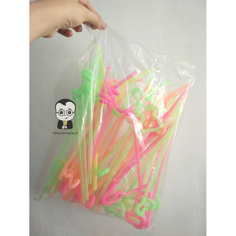 

Sedotan Ulir / Sedotan Funky / Sedotan unik / sedotan bentuk lucu (isi 50pcs)