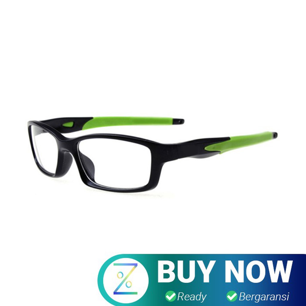 Aoron Frame Kacamata Titanium Style - 9837 - Black/Green