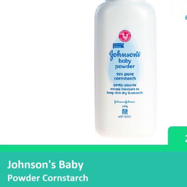 Johnson’s ® Baby Powder Cornstarch 200 gr / Bedak Bayi Johnson