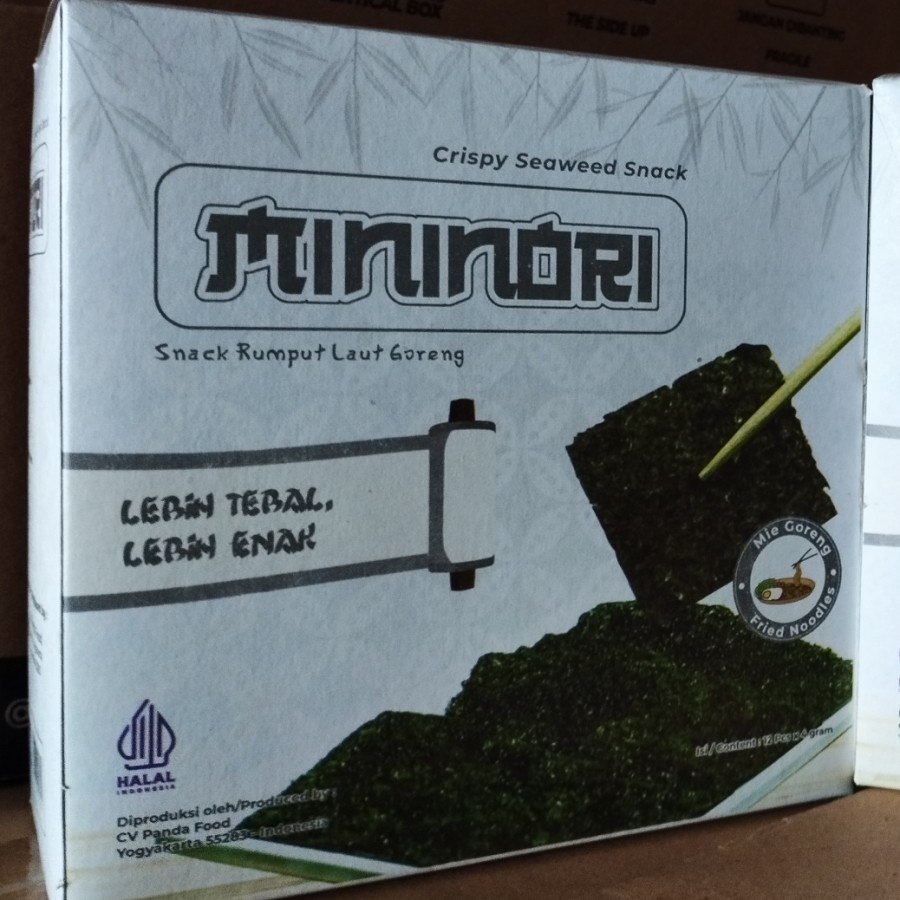 

mininori crispy snack rumput laut goreng box