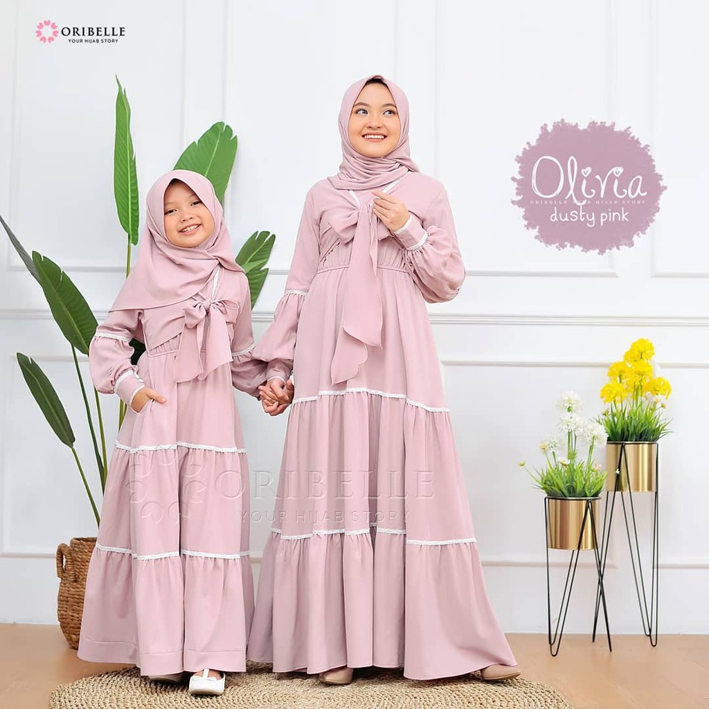 Oliva Kids Gamis Anak Perempuan 9-12 Tahun Gamis Anak SD Gamis Anak SMP