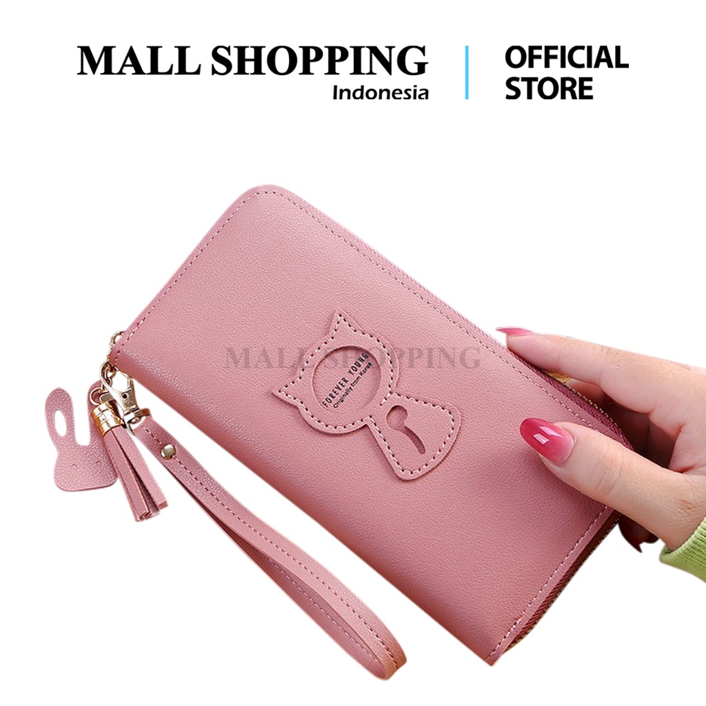 (COD) Dompet Wanita Dompet Panjang Dompet Koin / Kartu MALLSHOPPING