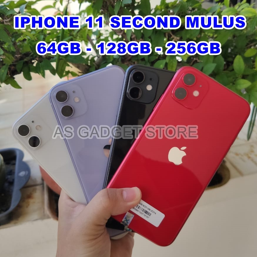 IPHONE 11  | 64GB & 128GB & 256GB | Mulus | Second Seken Bekas