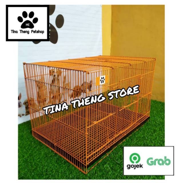 Kandang Kucing Anjing JUMBO 60x40x40-7