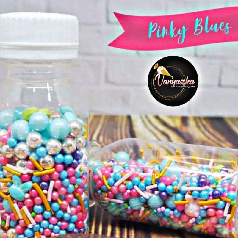 

Sprinkles/Spikel Gula Pearl/Mutiara Mix Trimit 60gr