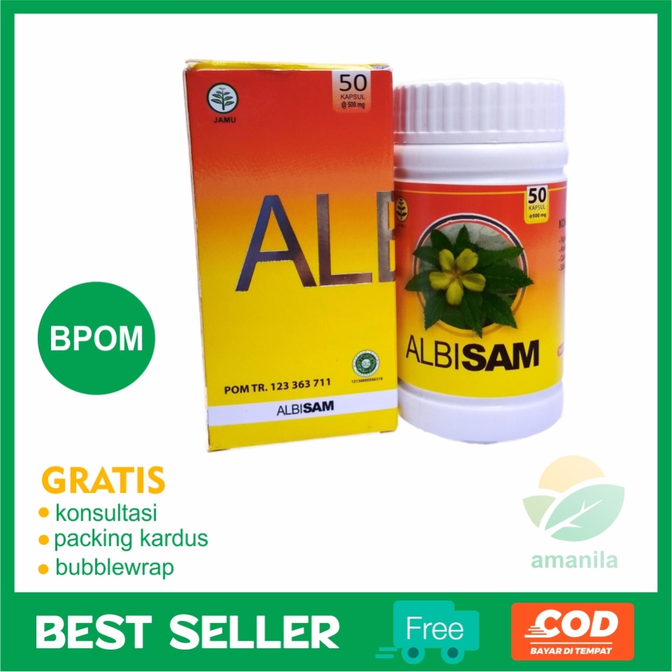 Albisam Albiruni Herbal Murah Asli - Obat Asam Urat Reumatik Nyeri Sendi