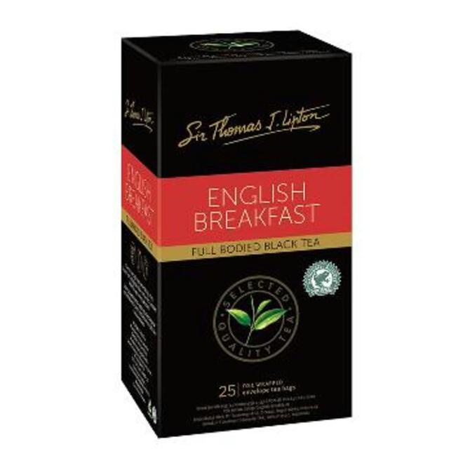 

[[BISA COD]] Sir Thomas Lipton English Breakfast Tea Bag Teh Inggris Celup Kantong BIG SALE Kode