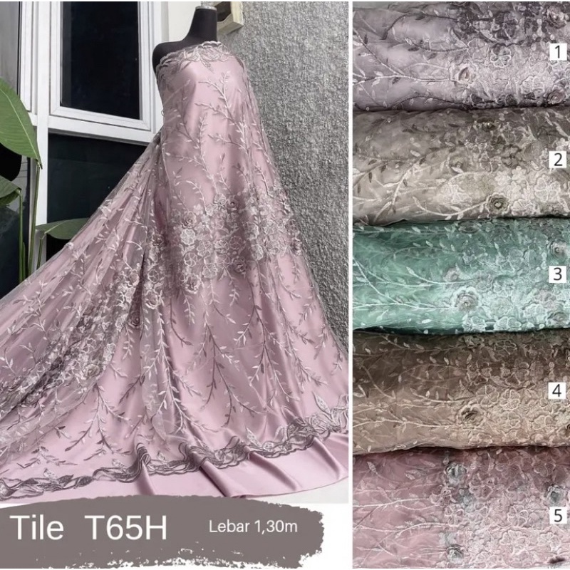 Tile 3 Dimensi Harga Setengah Meter / Tile 3D Kode 65H / Harga Tidak Termasuk Dalaman Furing