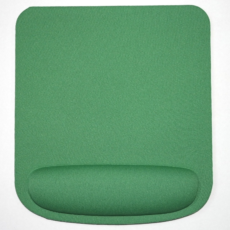 Mouse Pad Gaming Bahan Memory Foam Warna Polos Dengan Bantalan Pergelangan Tangan Untuk Anak