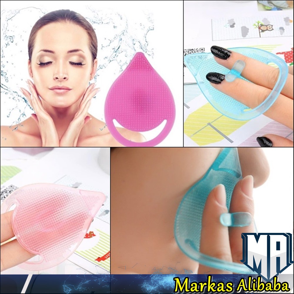 Sikat Silikon Pembersih Wajah / Facial Cleansing Pad / Pembersih Komedo / Blackhead Remover