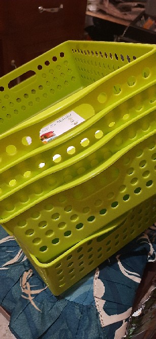 Claris Paket Isi 3 Pc Keranjang Penyimpanan Serbaguna - Tidy Mesh 0558