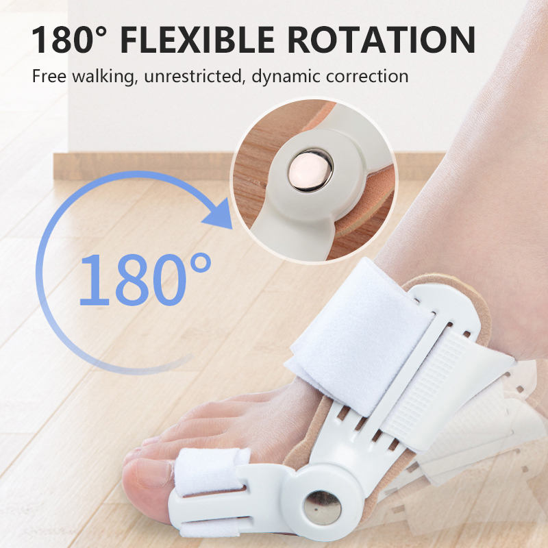 Big Bone Toe Bunion Splint Toe Straightener Corrector Koreksi Hallux Valgus Perlengkapan Ortopedi