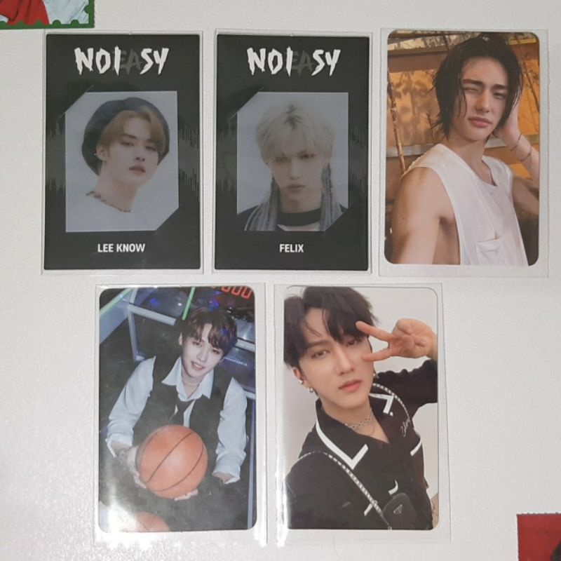 PHOTOCARD STRAYKIDS NOEASY CHRISTMAS EVEL LEE KNOW FELIX HYUNJIN CHANGBIN