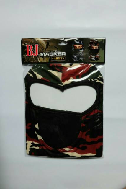 Masker ninja army doreng tentara anti polusi fashion touring moge murah