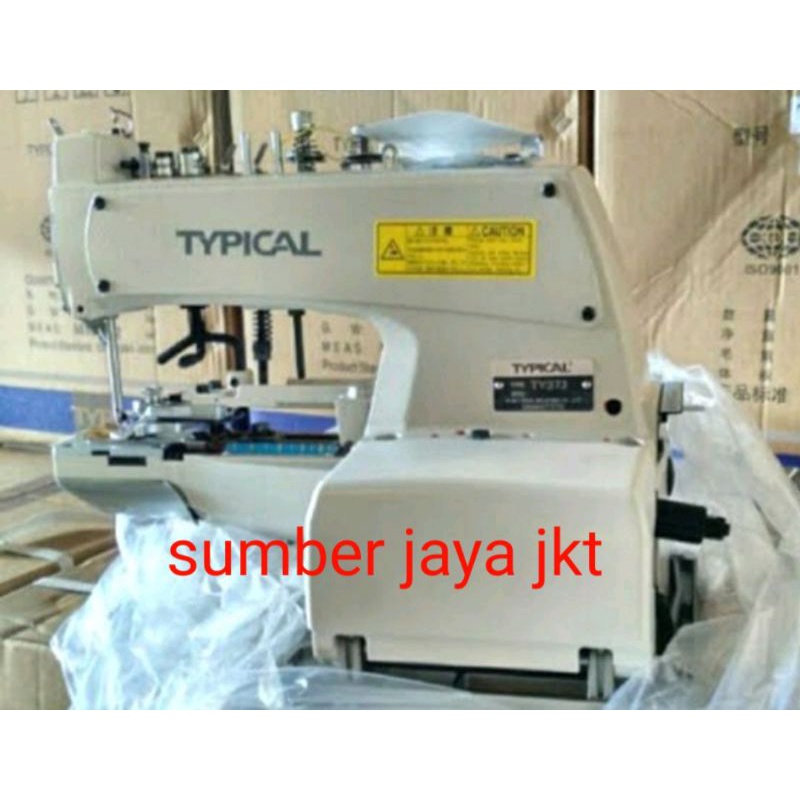 mesin jahit pasang kancing typical TY373 new/ baru