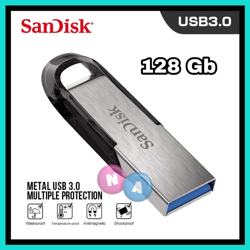 Flash Disk Sandisk 16GB - 32GB - 64GB - 128GB USB 3.0 ULTRA FLAIR