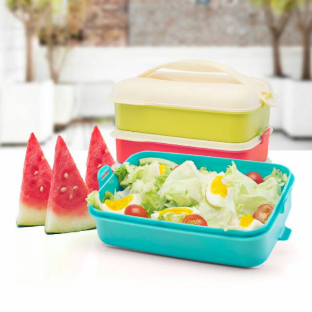 

Tempat bekal# Snap'N Stack lunch set