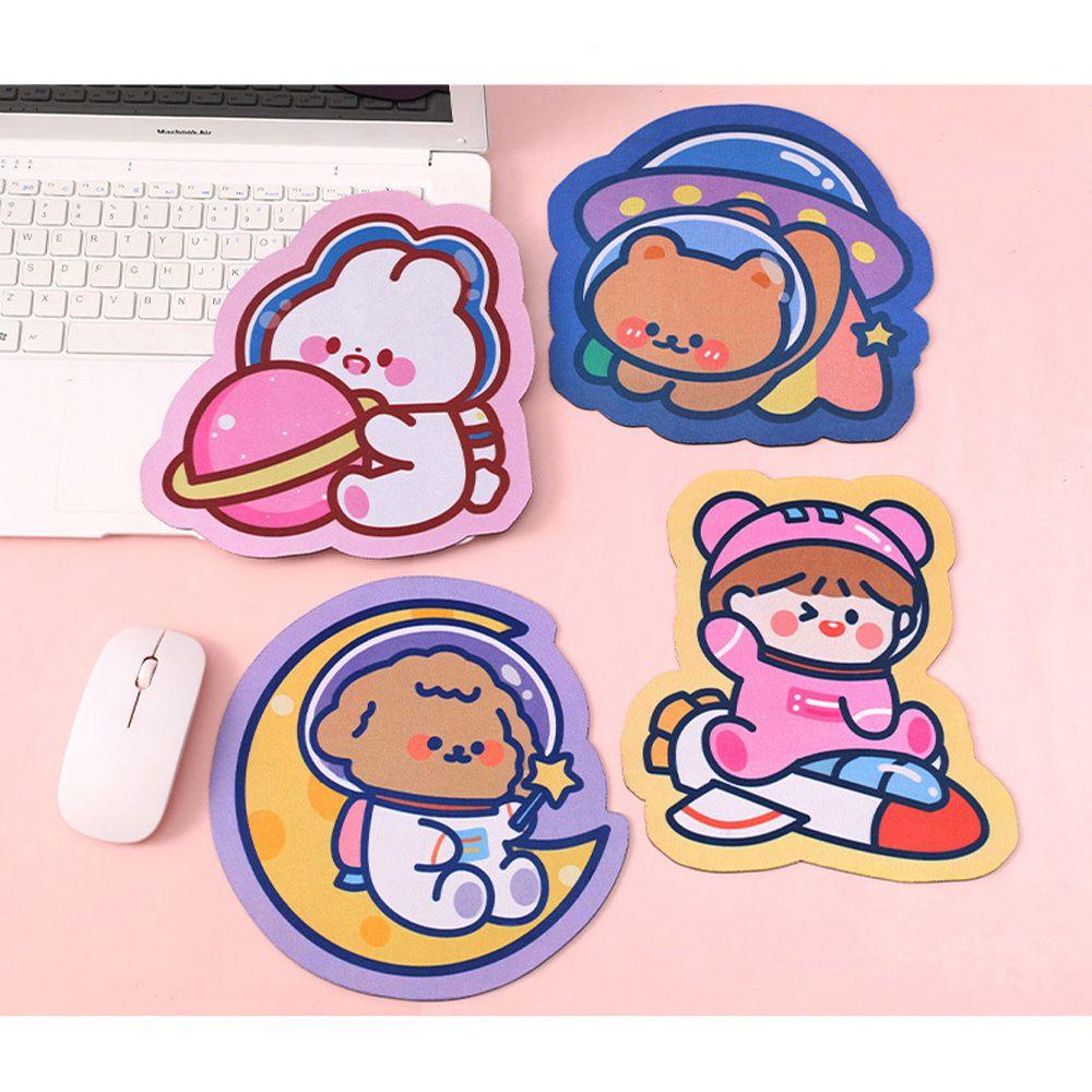 Agustina Mouse Pad Lucu Aksesoris Komputer Perlengkapan Kantor Bear Keyboard Pad Home Desk Pad