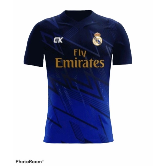 Baju Bola Printing kaos jersy Bola printing club' Real madrid