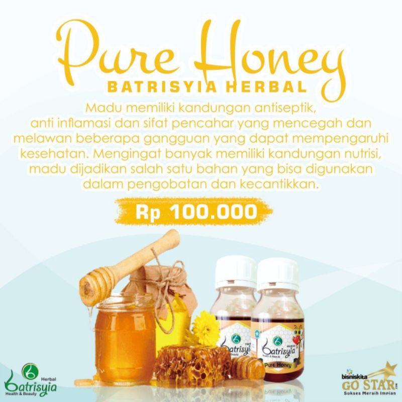 

PURE HONEY BATRISYIA / MADU MURNI