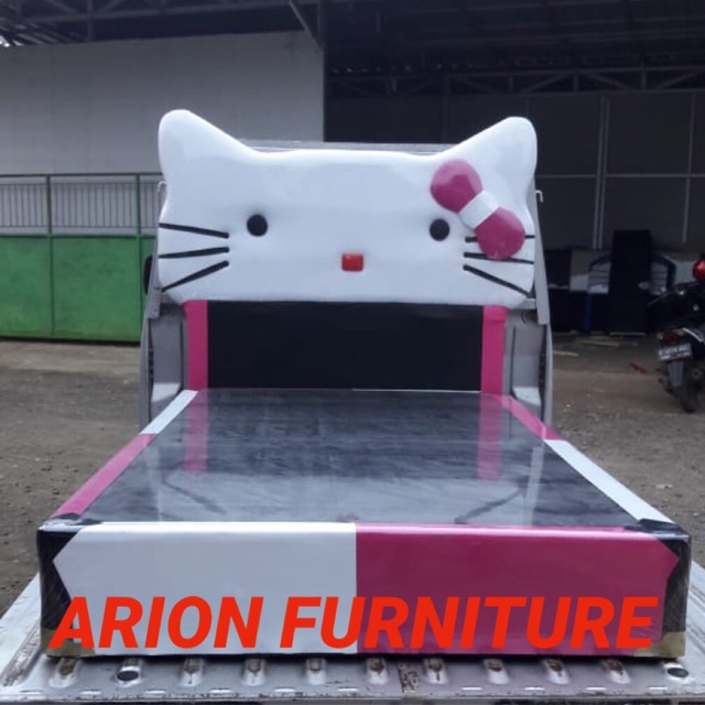 Divan Dipan Sandaran Hello Kitty