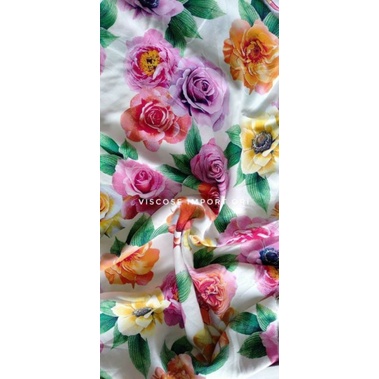 KAIN RAYON VISCOSE IMPORT ORI