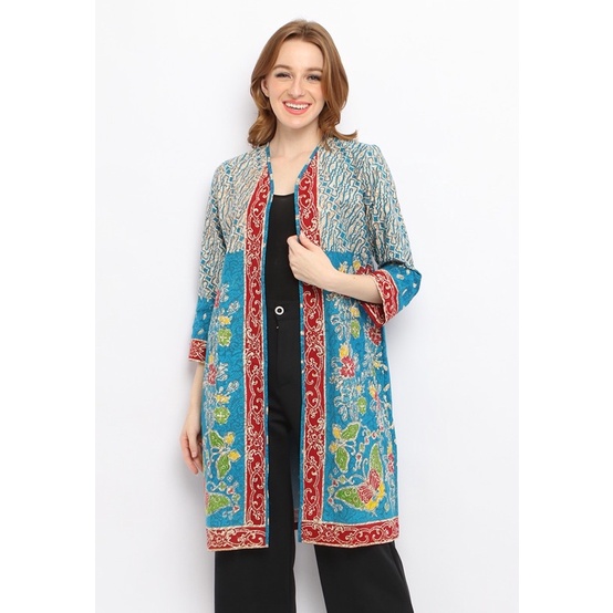 Outer Batik Wanita Modern | Batik Tulis Wanita | Batik Premium Wanita | Almajiwa - Gayatri