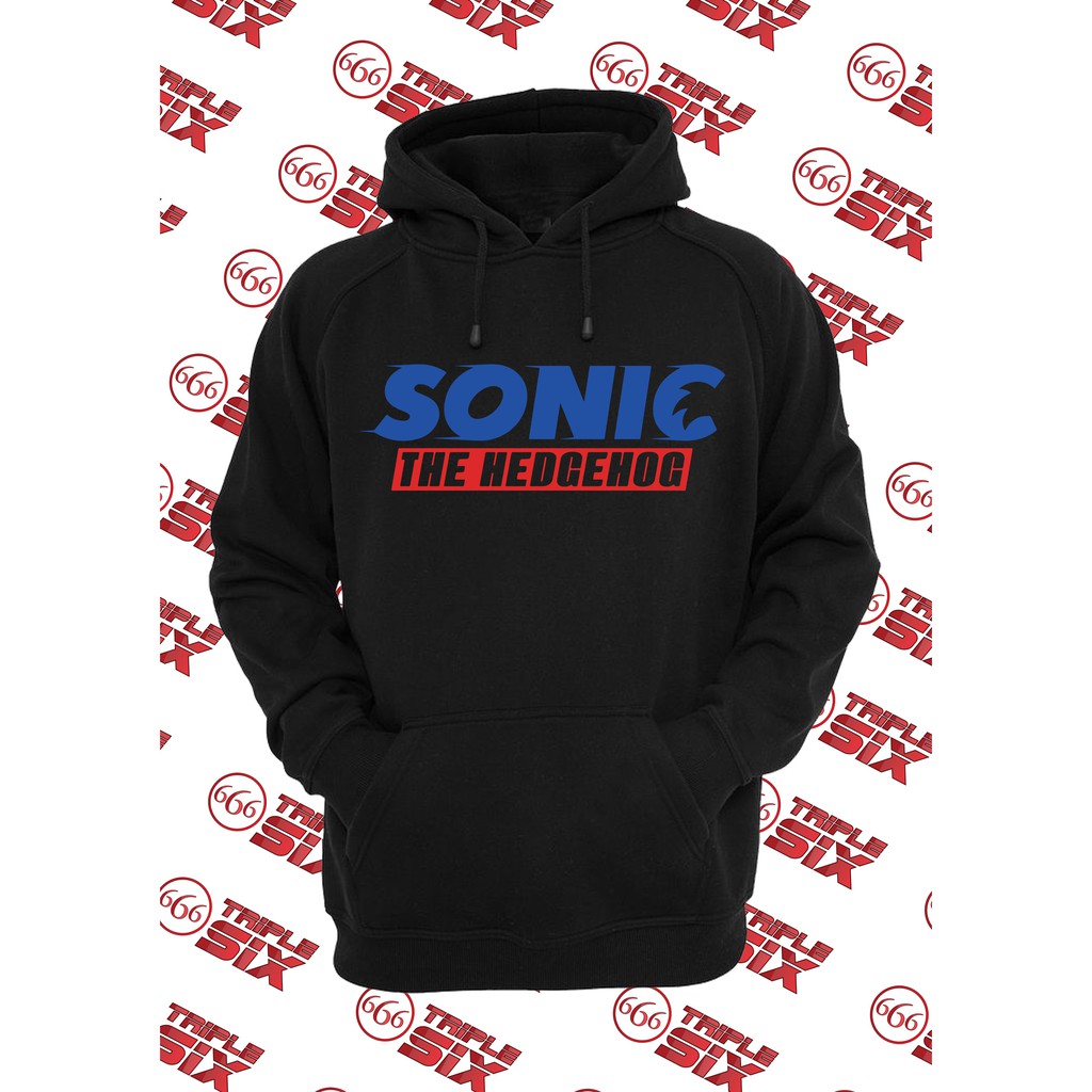 Jaket Hoodie Sonic The Hedgehog