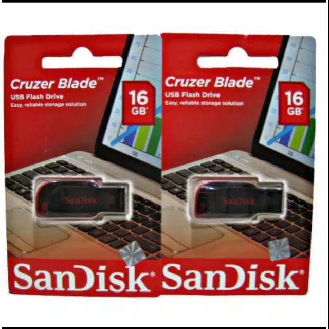 Jual Sandisk Cruzer Blade 16 GB | Shopee Indonesia