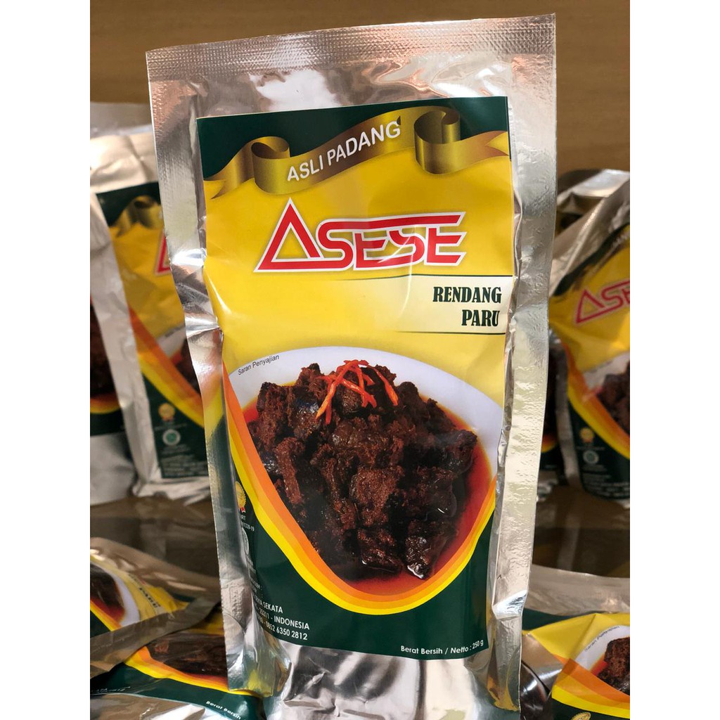 

Rendang Paru 250gr - Asese