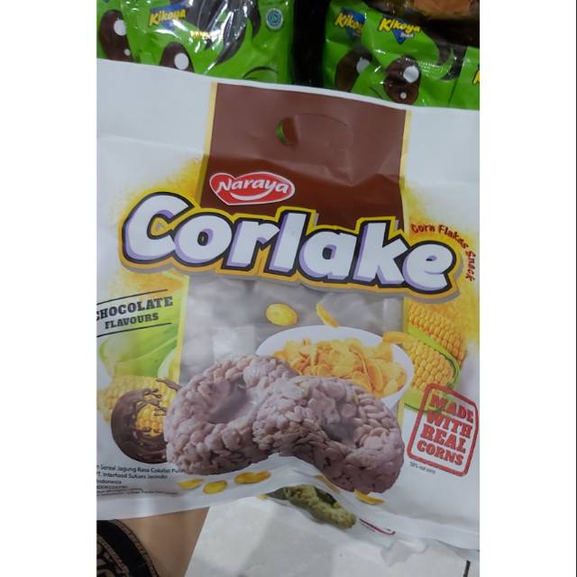 

Corlake sereal rasa cokelat, original, dan macha
