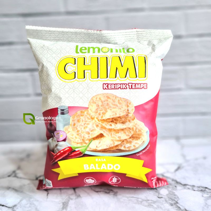 Lemonilo Chimi Keripik Tempe 50 gram - Balado