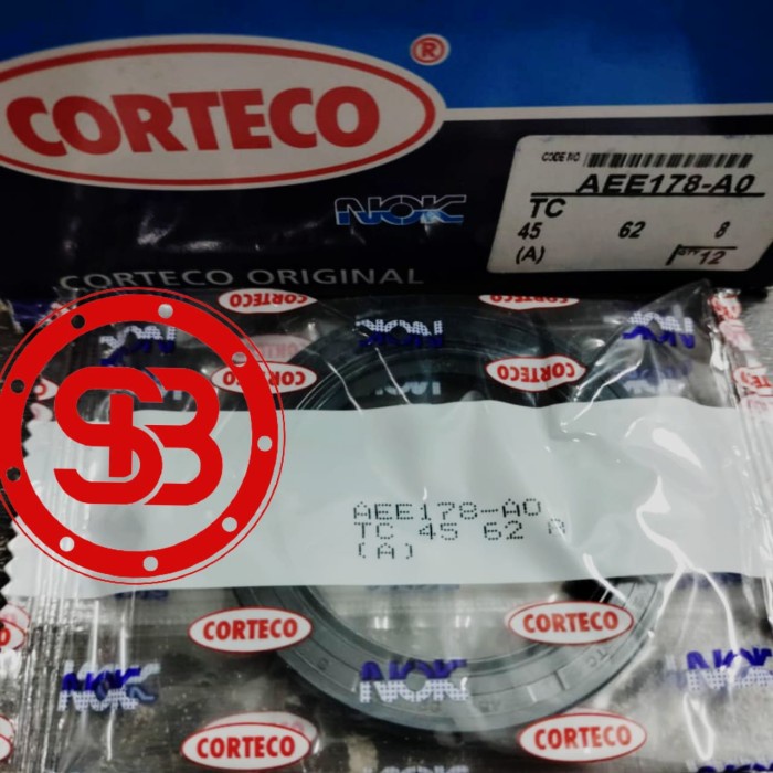 Seal TC 45 62 8 / 45.00 62.00 8.00 / 45x62x8 NOK Corteco