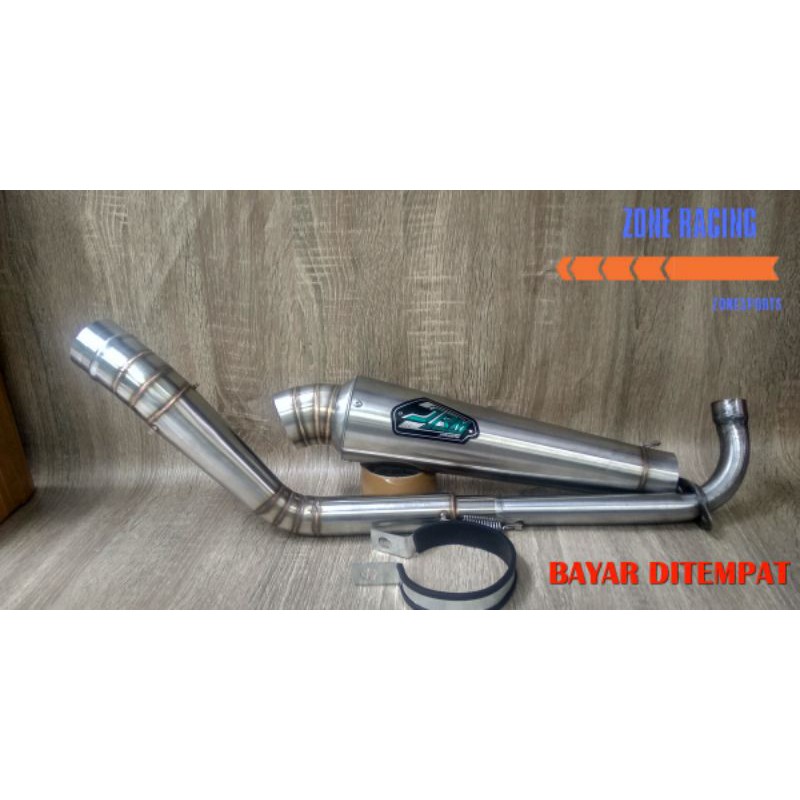 Knalpot Racing JRM for Jupiter Z/Jupiter Z1/Vega/Supra/Smash/Shogun/Gren/Mx New/Mx King/Dll