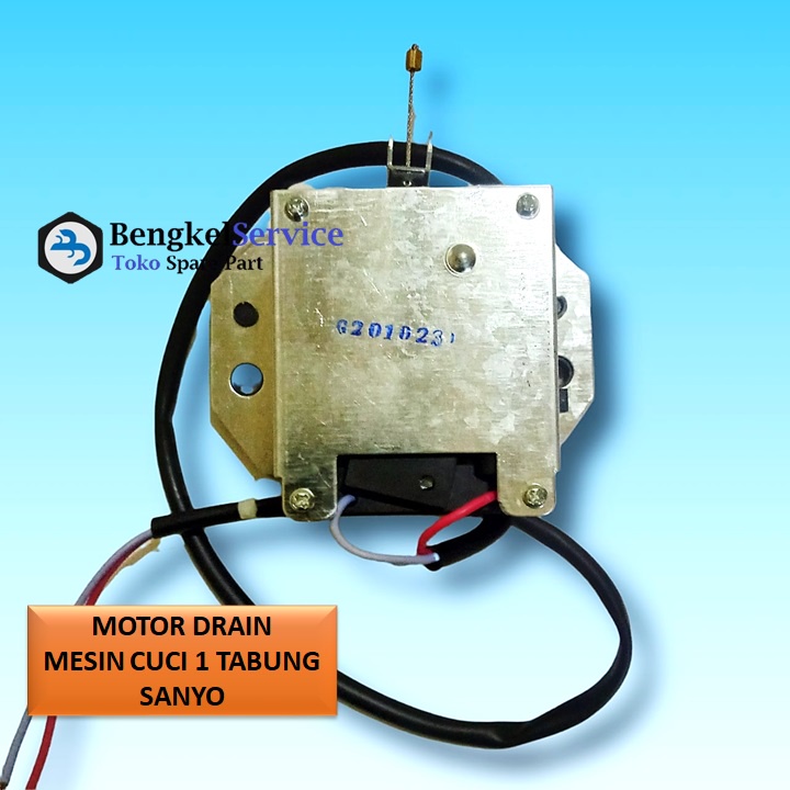 Motor Drain Motor Mesin Cuci SANYO 1 Tabung Respound Switch XPQ-6