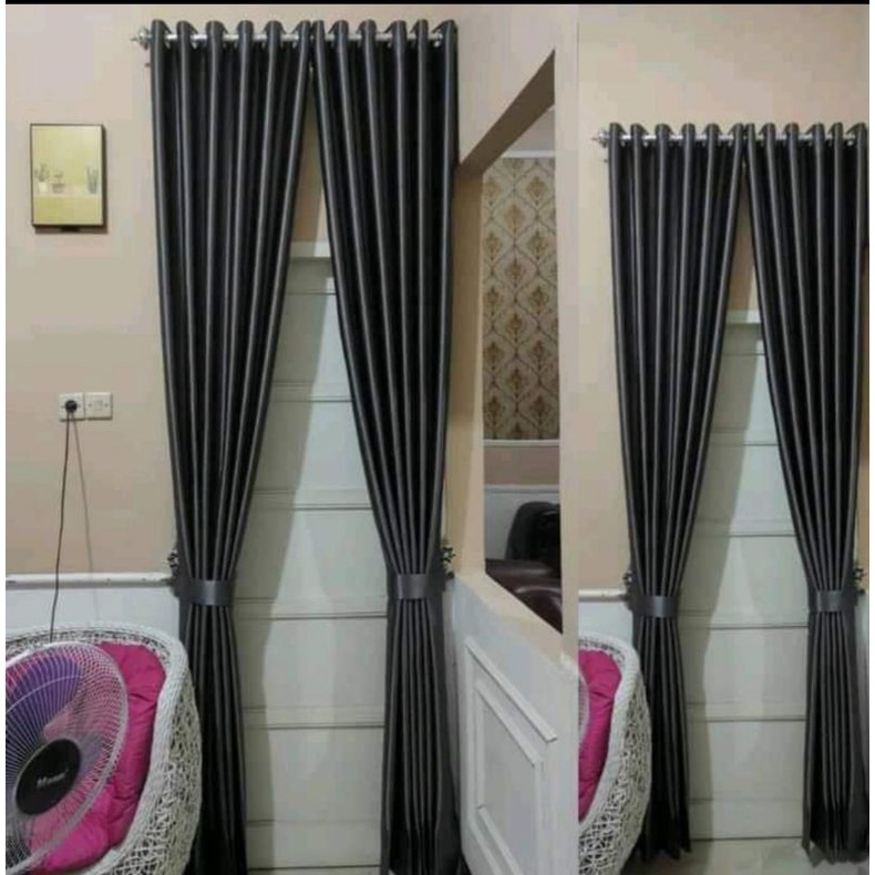 Gorden polos serat gorden mewah gorden pintu dan gorden jendela